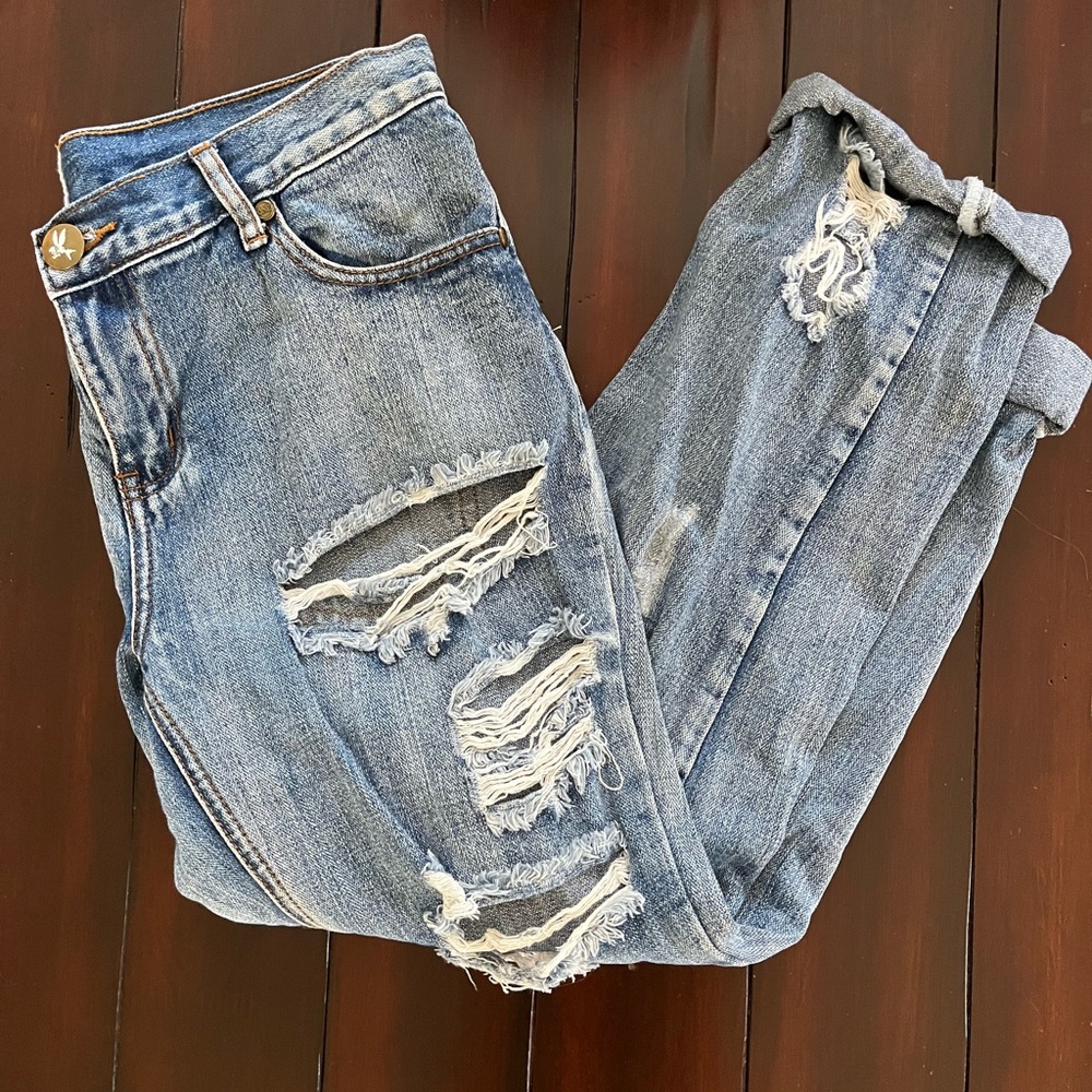 One by One Teaspoon Awesome Baggies Size 28 - Picture 5 of 6
